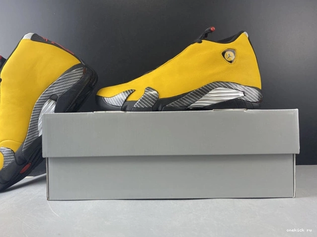 Rep Onekick GOLD BQ3685-706 UNIVERSITY AIR 14 RETRO JORDAN 0811